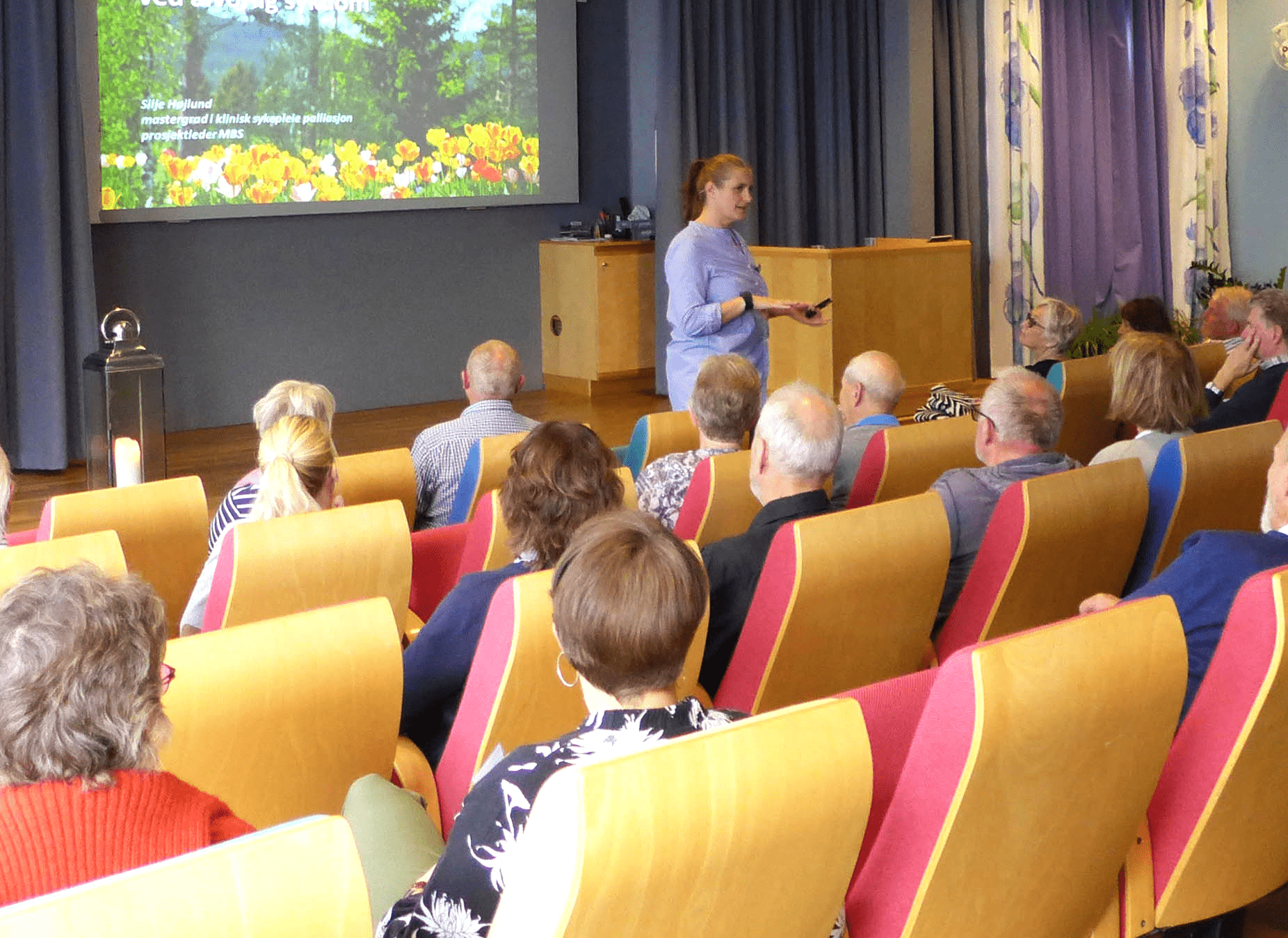Montebellosenteret auditorium. Foto: Montebellosenteret
