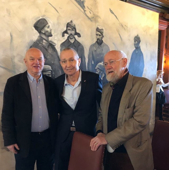 Jan Vincents Johannessen og Kjell Grandhagen. Foto: privat