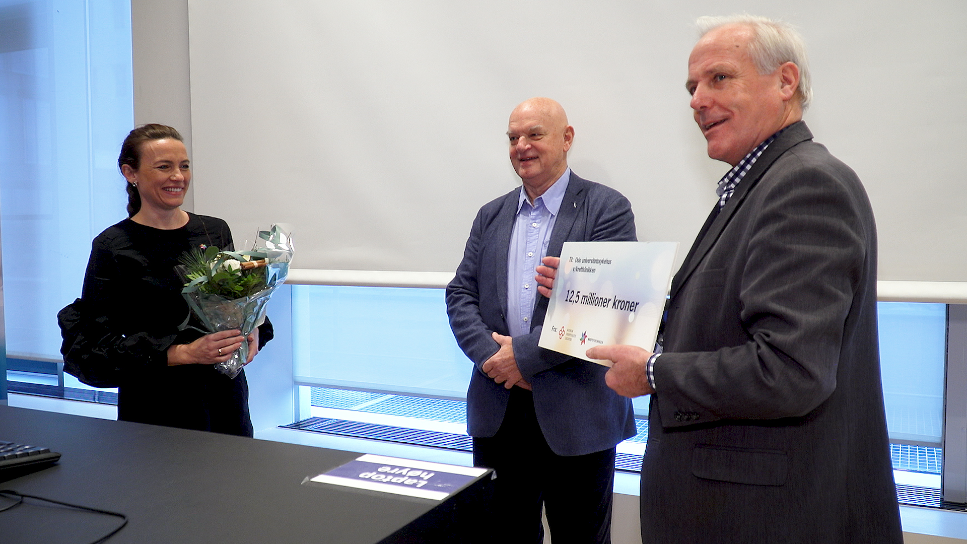 Radiumhospitalets legater og Kreftforeningen spleiser på gave til kreftforskning