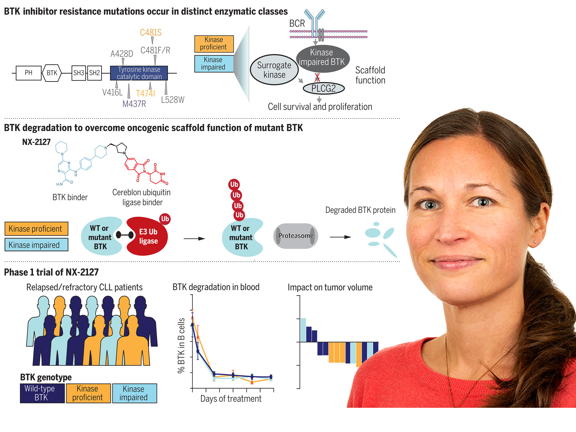 Graphical Abstract with portrait of Sigrid-Skaanland