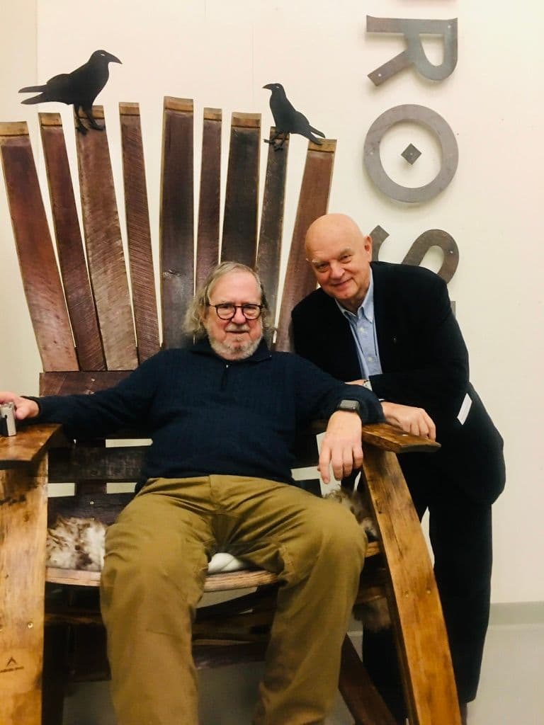 Jim Allison og Jan Vincents Johannessen i Nord-Norge