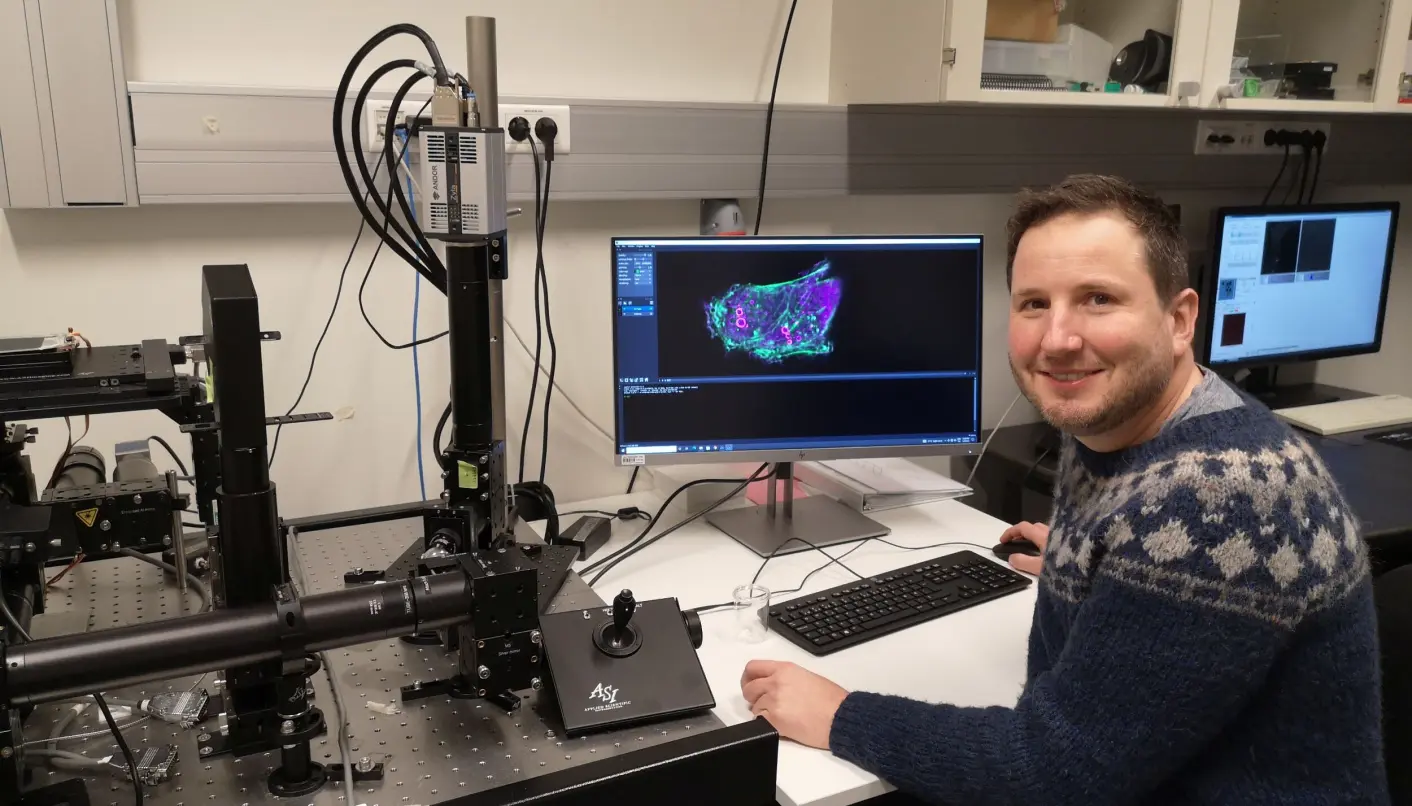 Molekylærbiolog Kay Schink Foto: Oslo universitetssykehus